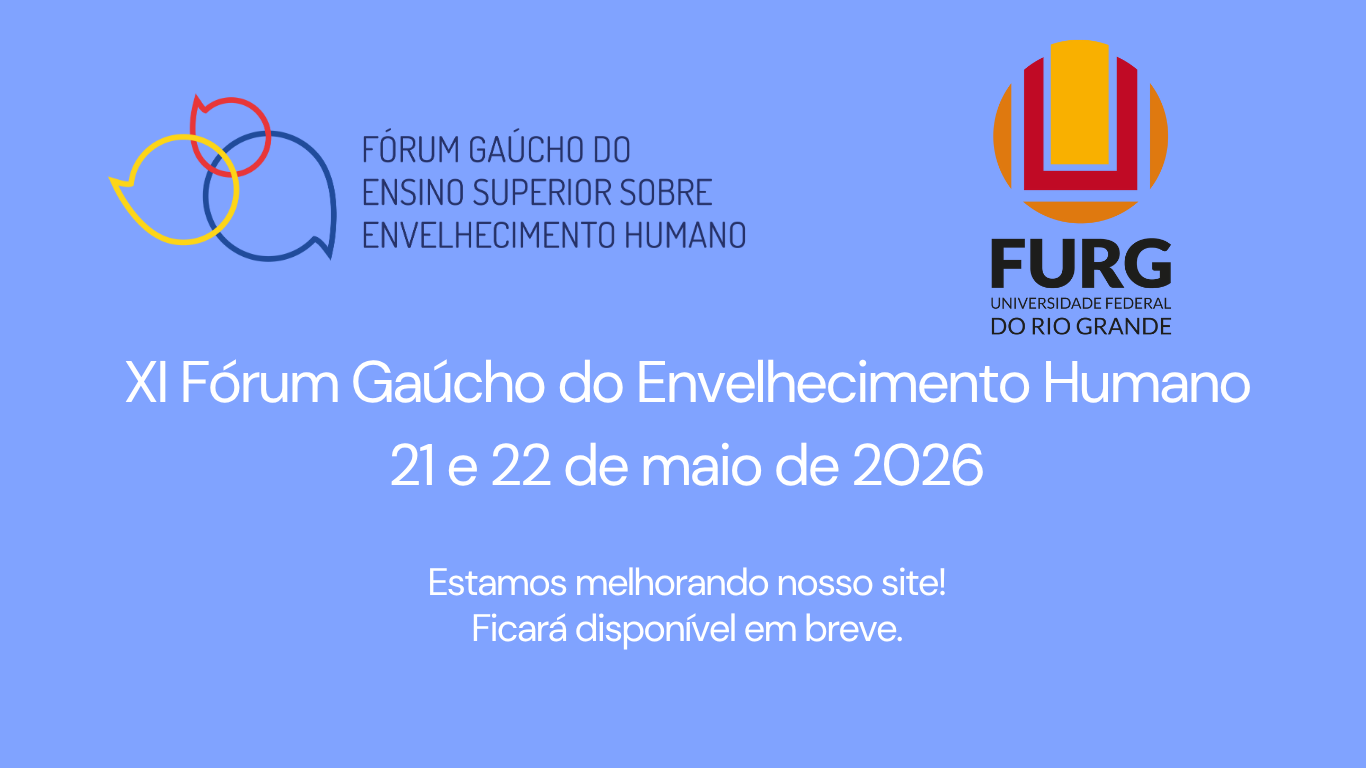 XI FGEH - 21 e 22 de maio de 2026 - Site em construção